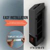 Easy installation.  Our heater are easy to mount! You can install them just about anywhere!
