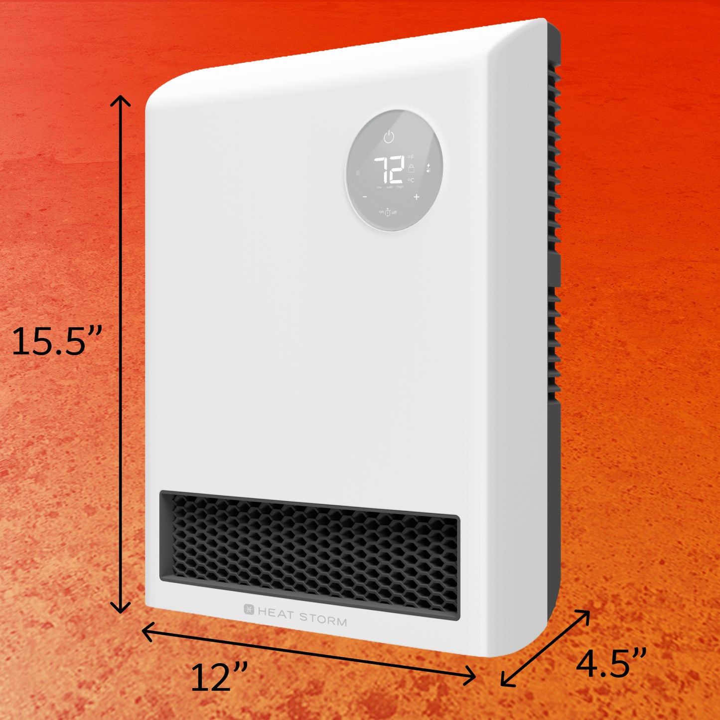 Ceramic Wall Heater with Wi-Fi 1500 Watt
