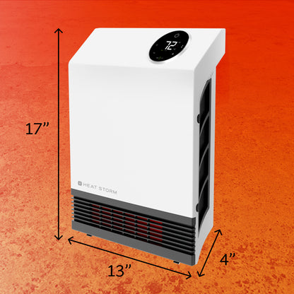 Wall heater with Wi-Fi