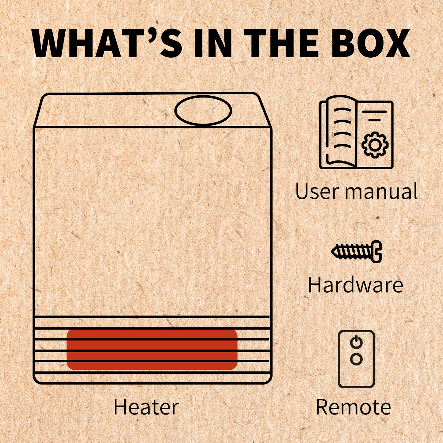 Wall heater with Wi-Fi