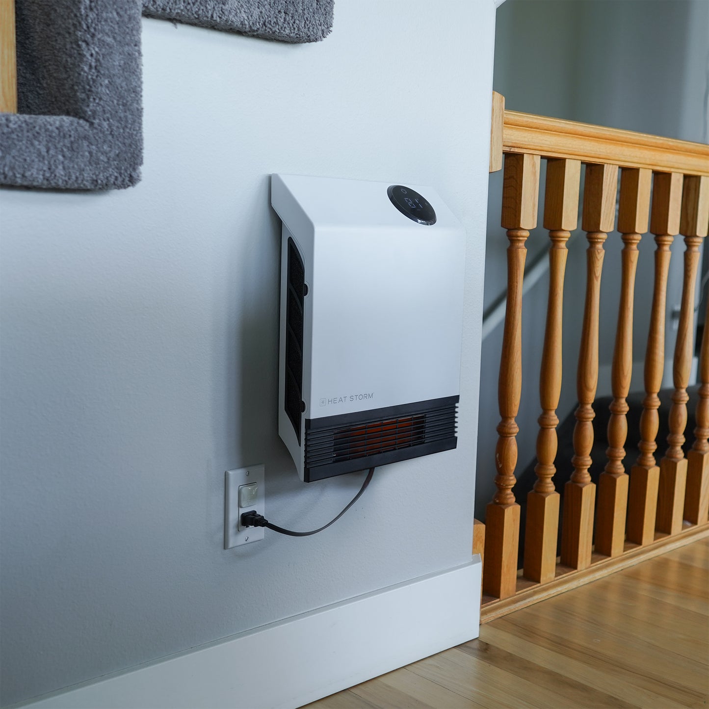 Wall heater with Wi-Fi