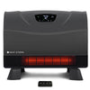 Touch Screen - 1500 Watt ~ Infrared Space Heater ~ Floor or Wall Mounted ~ Gray