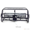 1500 Watt infrared space heater for tradesmen, outdoor, or patio. Back view with 13 ft cord.