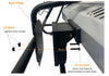 1500 Watt infrared space heater for tradesmen, outdoor, or patio. Image showing rollcage mounting diagram and parts.